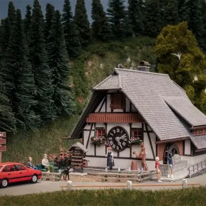 Faller 130011 H0 Jubiläumsmodell 1. Weltgrößte Kuckucksuhr mit Figur Saisonangebot
