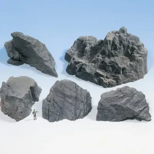 Abverkauf Noch 58451 H0 Struktur-Felsstücke Granit