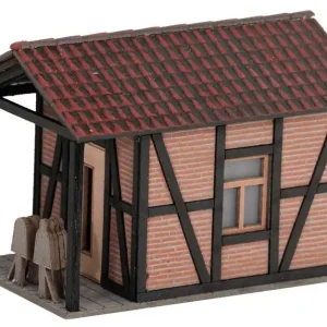 Zertifiziert Noch 66260 H0 micro-motion Bahnübergang mit Schrankenwärterhaus