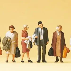 Zertifiziert Preiser 10403 H0 Figuren Reisende