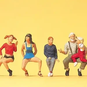 Wochenendangebot Preiser 10536 H0 Figuren Opa & Kinder