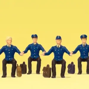 Wochenendangebot Preiser 10557 H0 Figuren Lokführer DB sitzend für Diesellok