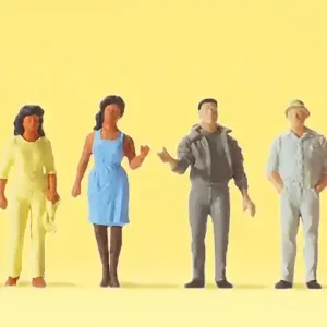 Versand Am Gleichen Tag Preiser 14045 H0 Figuren Passanten