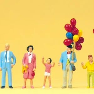 Zertifiziert Preiser 24659 H0 Figuren Ballonverkauf