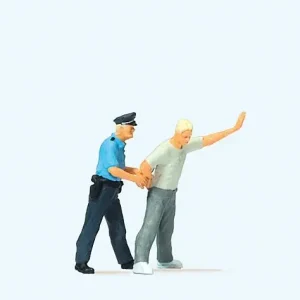 Abverkauf Preiser 28119 H0 Figur Festnahme