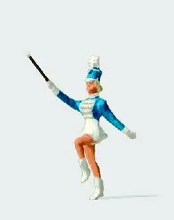 Versand Am Gleichen Tag Preiser 29066 H0 Figur Majorette