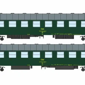 Zertifiziert Personenwagen 2. Kl. CSD Ep V H0