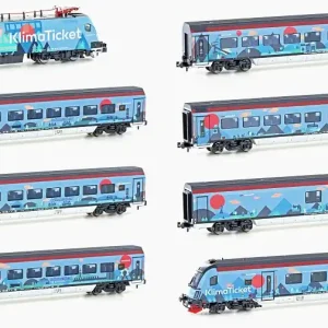 Top-Angebot Personenzug Rh 1116, 8-tlg. ÖBB Railjet/Klimaticket, Ep.VI S