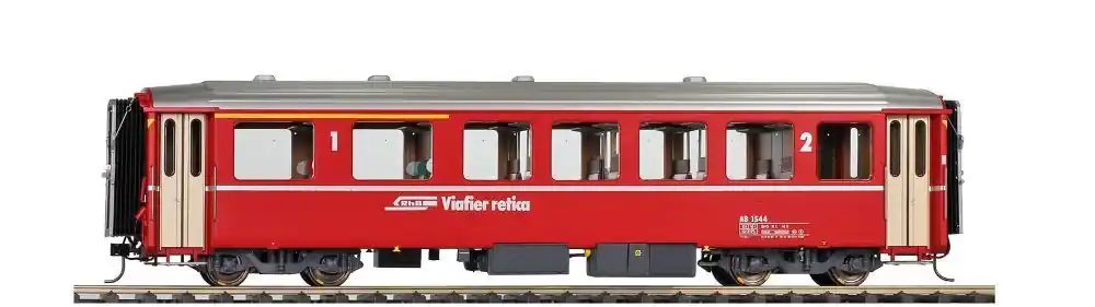 Aktuell RhB AB 1544 EW I rot mit Logo 0m