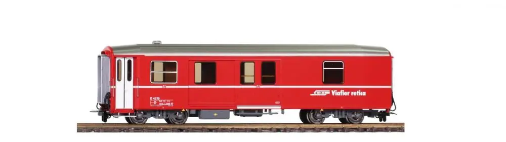 Wochenendangebot RhB D 4219 Packwagen rot