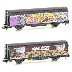 Schiebewandwagen Hbbillns SBB, Ep.VI, Graffiti-Serie (6) Preiswert