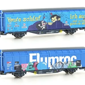 Wochenendangebot Schiebewandwagen Hbbillns SBB, Ep.VI, Graffiti-Serie (1)