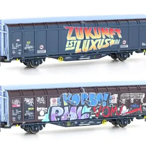 Schiebewandwagen Hbbillns SBB, Ep.VI, Graffiti-Serie (2) Finale Aktion