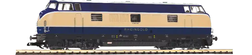 Zertifiziert Spur G V200 103 Rheingold DB DCC Sound