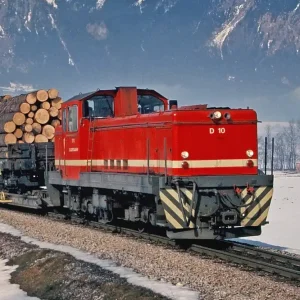 Abverkauf ZB D 10 Diesellok rot, Sound