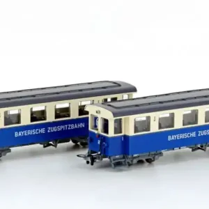 Super-Preis Zugspitzbahn 2er Set Personenwagen, Ep.V, H0m / 12mm