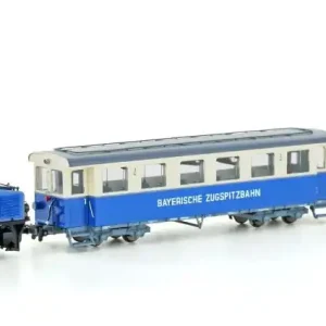 Zugspitzbahn Tal-Lok mit 2 Personenwagen, Ep.V, H0 / 16.5mm Versand Am Gleichen Tag
