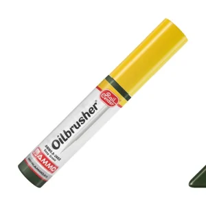 AMMO 4602602 - R-2602 Ölpinsel, Dunkelgrün, 10 ml Neue Ware