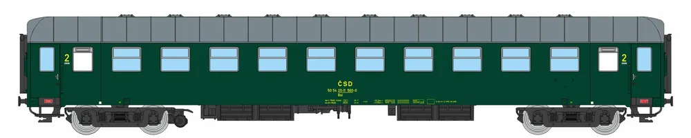 igra 97200031 - Personenwagen Bai 'Praha 2', CSD, Ep.IV Sichere Zahlung