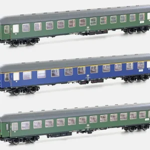 Neu Hobbytrain H43041 - 3er Set Schnellzug D1213, DB, Ep.IV, AC