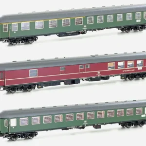 Versand Am Gleichen Tag Hobbytrain H43037 - 3er Set Schnellzug D1213, DB, Ep.IV, AC