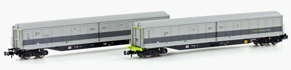 Sofort Bestellen Hobbytrain H23444 - 2er Set Kuppelwagen Habifs, Railadventure, Ep.VI