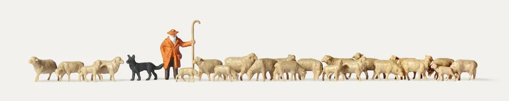 Top-Seller Merten 0212583 - Schäfer mit Schafherde und Hund