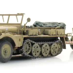 Zertifiziert Artitec 6870490 - Wehrmacht Sd.Kfz. 10 + PAK 38, Afrika
