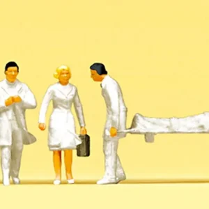 Zertifiziert Preiser 10101 - Notarzt-Team