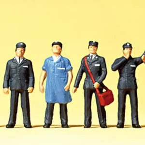 Zertifiziert Preiser 10087 - Schweizerisches Bahnpersonal