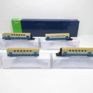 (KU610) Arnold 9521 Doppelstockwagen-Set der DR, TT, DC, OVP - Modellbahn Rhein-Main Top-Seller