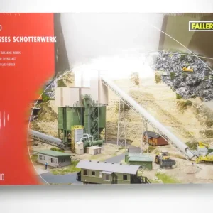 (SOB157) Faller 130170 Bausatz "Großes Schotterwerk", ungeöffnet, H0, OVP - Modellbahn Rhein-Main Garantierte Lieferung