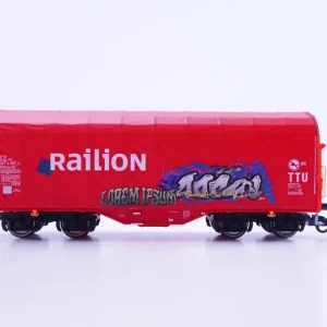 (AX218) Piko 58981 Schiebeplanenwagen Railion der NS, H0 DC, OVP - Modellbahn Rhein-Main Preisknaller