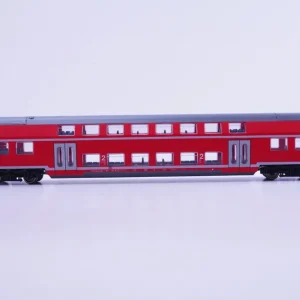 (AX285) PikoDoppelstock-Sitzwagen 2. Kl. der DB AG, H0 DC, OVP - Modellbahn Rhein-Main Abverkauf
