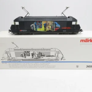 (RR0245) Märklin 3451 E-Lok Re 4/4 Serie 460 "Heizerlok" der SBB, Digital, H0, OVP - Modellbahn Rhein-Main Nur Für Kurze Zeit