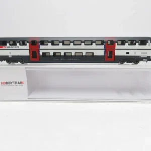 Rabatt (SAL1072) Hobbytrain H25115 Doppelstockwagen IC2000 B 2. Kl. der SBB, N, OVP - Modellbahn Rhein-Main
