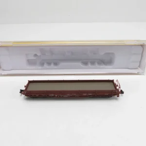 (RBT447) Brawa 67041 Schwerlastwagen-Flachwagen der DR, DC, N, OVP - Modellbahn Rhein-Main Neue Ware