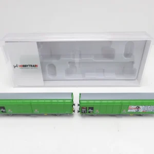 (RBT416) Hobbytrain H24664 2er-Wagen-Set SBB/Decibello, DC, N, OVP - Modellbahn Rhein-Main Finale Aktion
