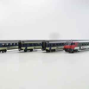 (PU370) Märklin 42175 H0 AC Schnellzugwagen-Set der SBB, "Lötschbergbahn", OVP - Modellbahn Rhein-Main Neue Ware