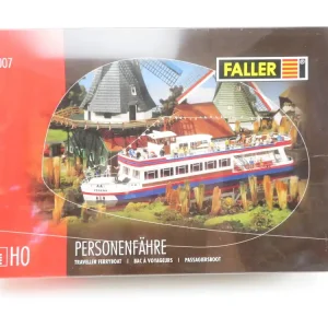 (DOD507) Faller 131007 Bausatz Personenfähre, ungeöffnet, H0, OVP - Modellbahn Rhein-Main Echt