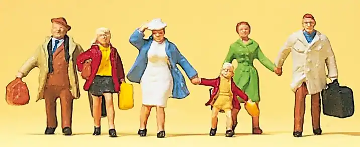 Wochenendangebot Preiser 10281 - Familie Krause verreist 6 teilig