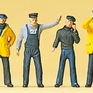 Zertifiziert Preiser 10353 - Schiffsbesatzung 6 teilig