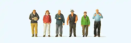 Aktuell Preiser 10699 - Wanderer, 6 Figuren