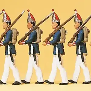 Aktuell Preiser 12189 - 1. Garderegiment zu Fuß Potsdam 1894 Manschaften 6 teilig