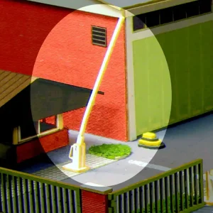 Kaserne Schlagbaum 2x Markenware