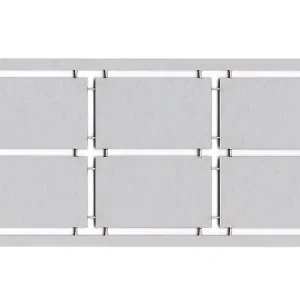 Kaserne Panzerplatte 3 Platinen à 6 Stück Schnäppchen